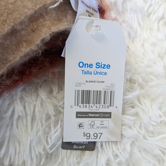 Soft Knit Blanket Scarf - Picture 5 of 5